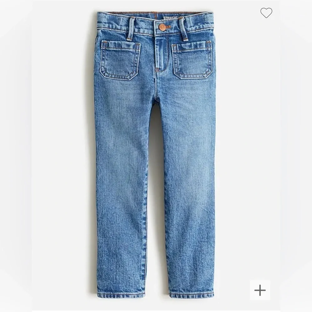 NEW WITH TAGS J. Crew Crewcuts straight-leg jean, 10
